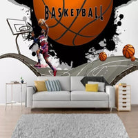 Thumbnail for Tapisserie Murale Basket Ball | Le Petit Intissé