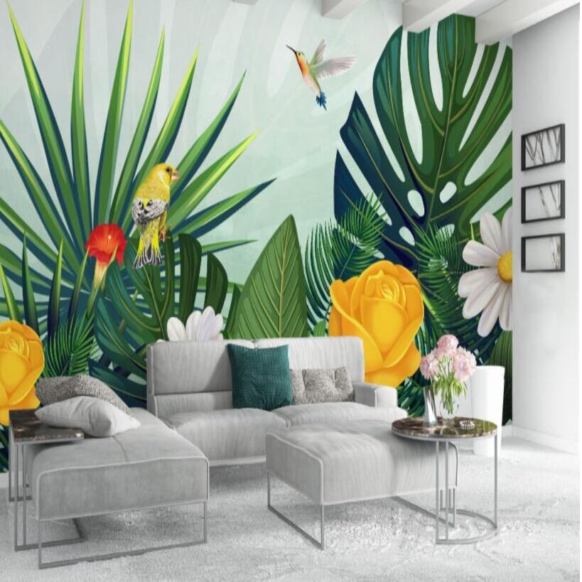 Papier Peint Plante Tropicale | Le Petit Intissé