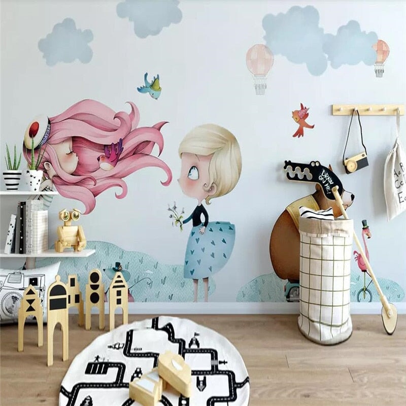 Papier Peint Chambre Fille 7 ans | Le Petit Intissé