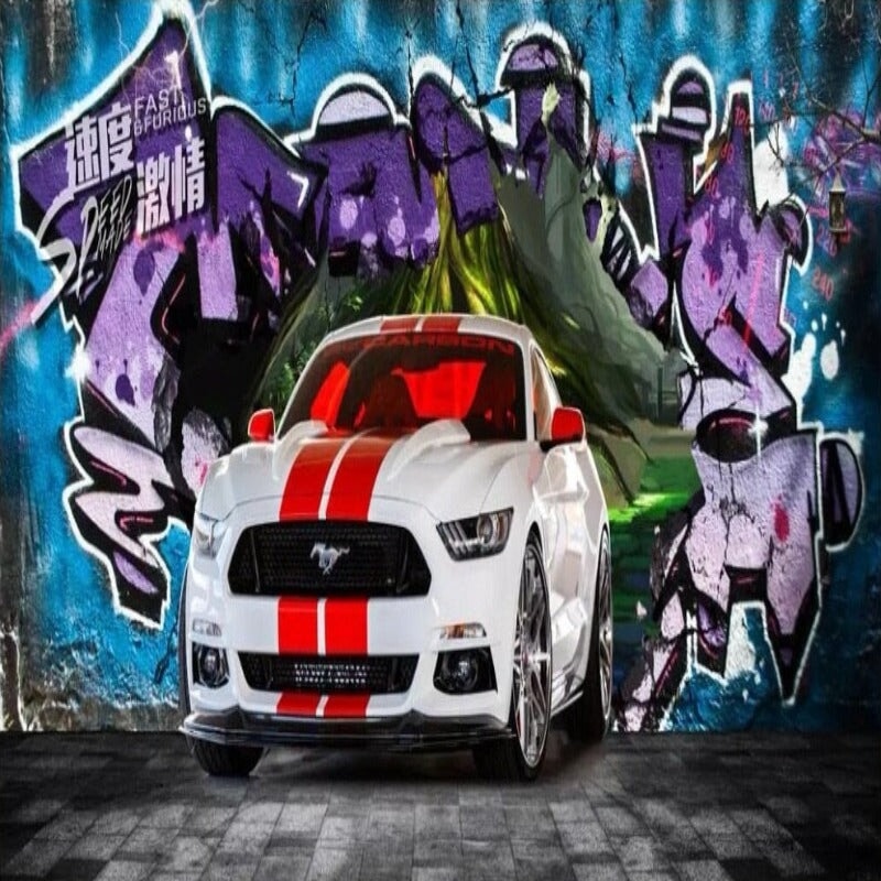 Déco Chambre Garçon Voiture de Course | Le Petit Intissé