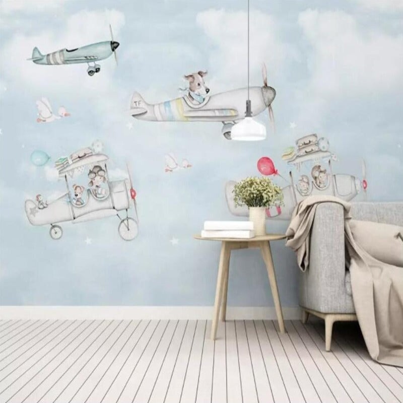 Chambre Bébé Garçon Avion | Le Petit Intissé