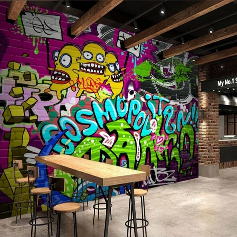 Papier Peint Mural Street Art | Le Petit Intissé