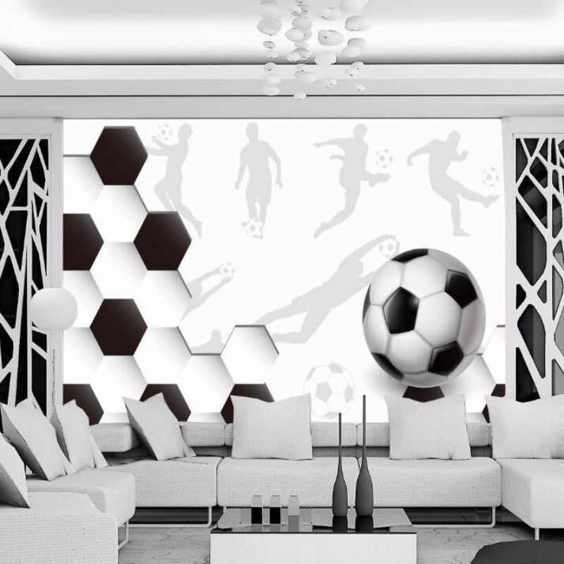 Chambre Papier Peint Football | Le Petit Intissé