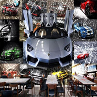 Thumbnail for Papier Peint Voiture Lamborghini | Le Petit Intissé