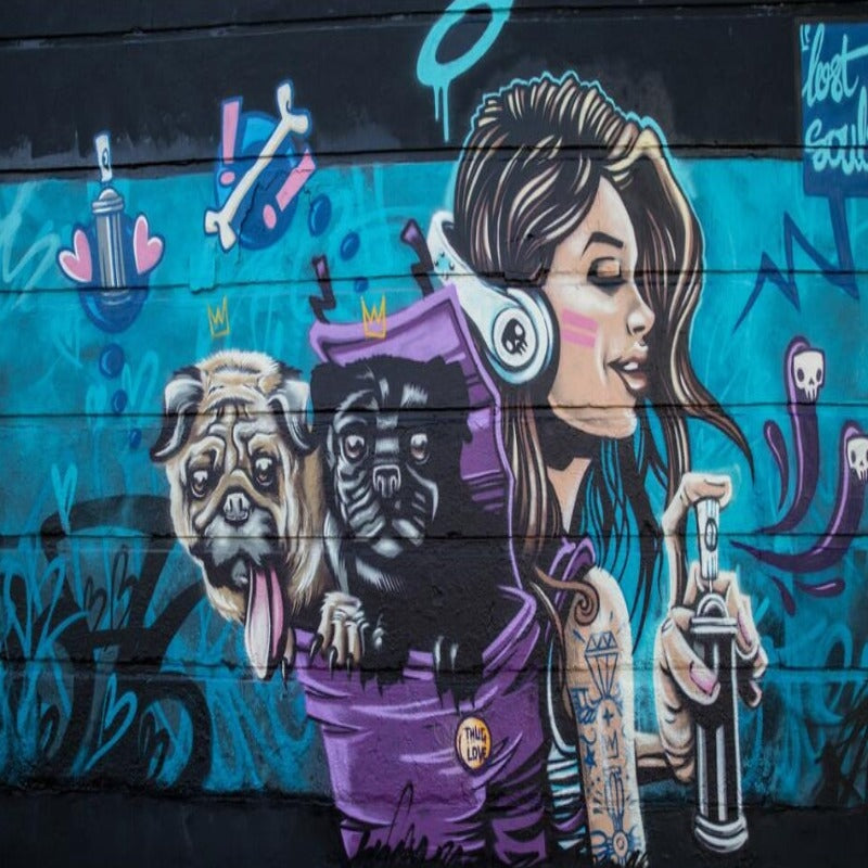 Déco Papier Peint Graffiti | Le Petit Intissé