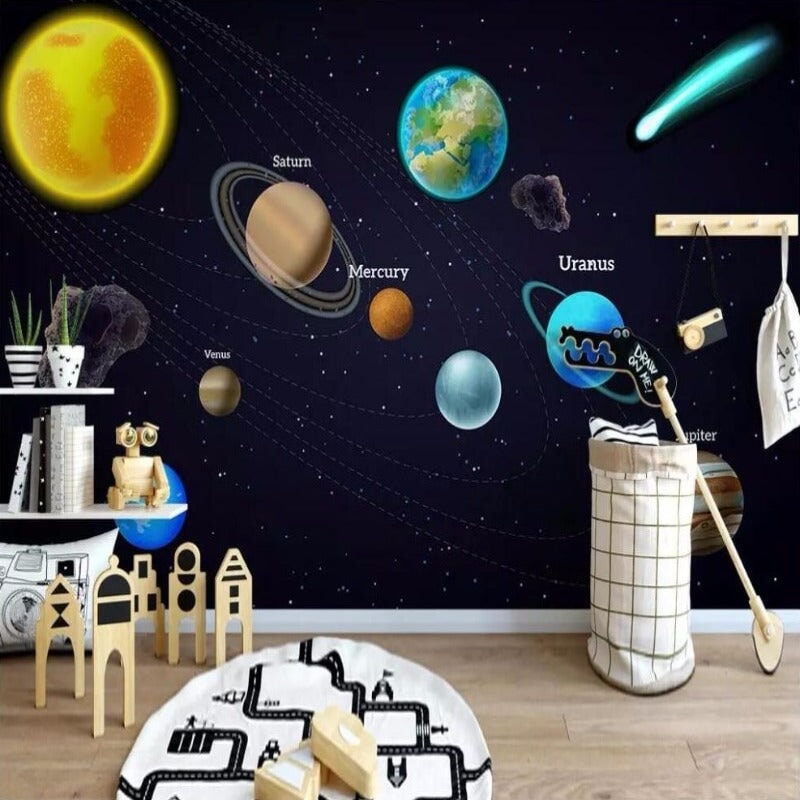 Tapisserie Système Solaire | Le Petit Intissé