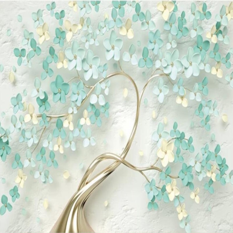 Papier Peint Fleur 3D | Le Petit Intissé