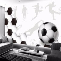 Thumbnail for Chambre Papier Peint Football | Le Petit Intissé