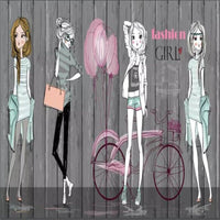 Thumbnail for Papier Peint Déco Chambre Ado Fille | Le Petit Intissé