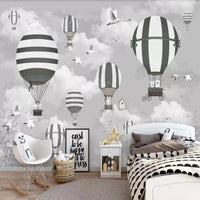 Thumbnail for Papier Peint Bébé Classique <br/> Gris et Ciel