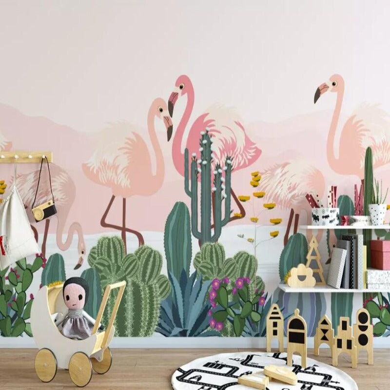 Chambre Bébé Thème Flamant Rose | Le Petit Intissé