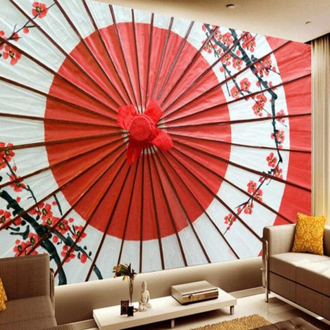 Papier Peint Parapluie Japonais | Le Petit Intissé