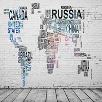 Thumbnail for Planisphère Géant Décoration | Le Petit Intissé