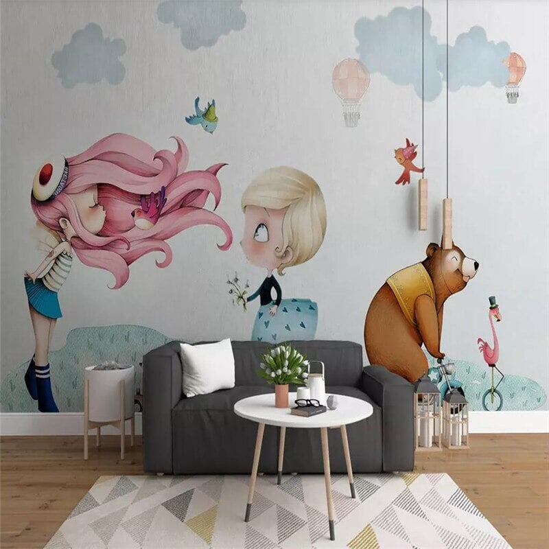 Papier Peint Chambre Fille 7 ans | Le Petit Intissé