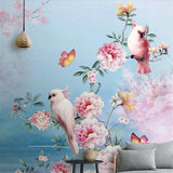 Papier Peint Oiseaux Fleurs | Le Petit Intissé