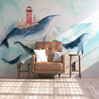 Thumbnail for Papier Peint Marin <br/> Mer et Cabrioles