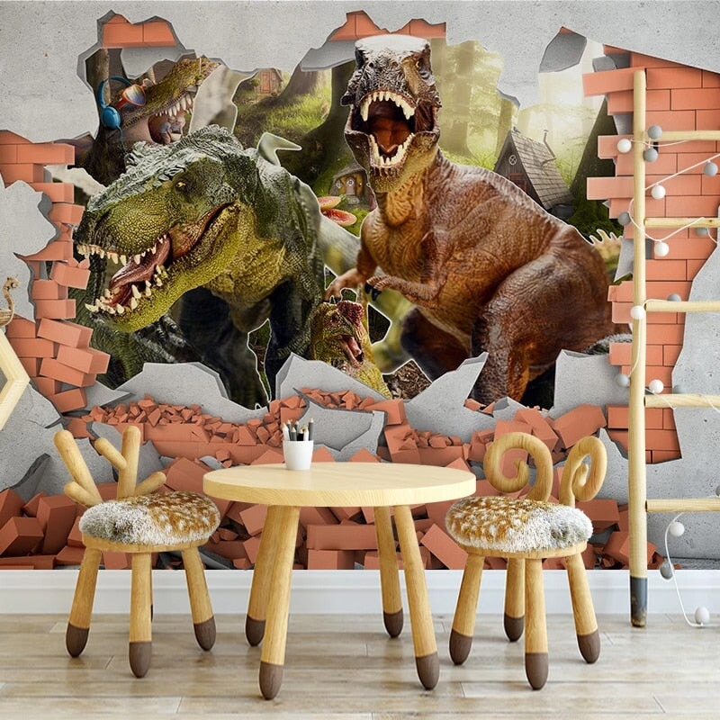 Chambre Garçon Thème Dinosaure | Le Petit Intissé