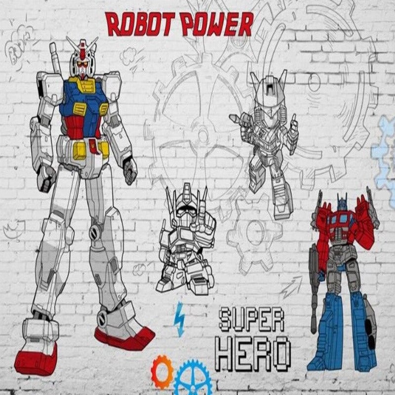 Papier Peint Robot | Le Petit Intissé