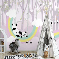 Thumbnail for Papier Peint Violet Pastel | Le Petit Intissé