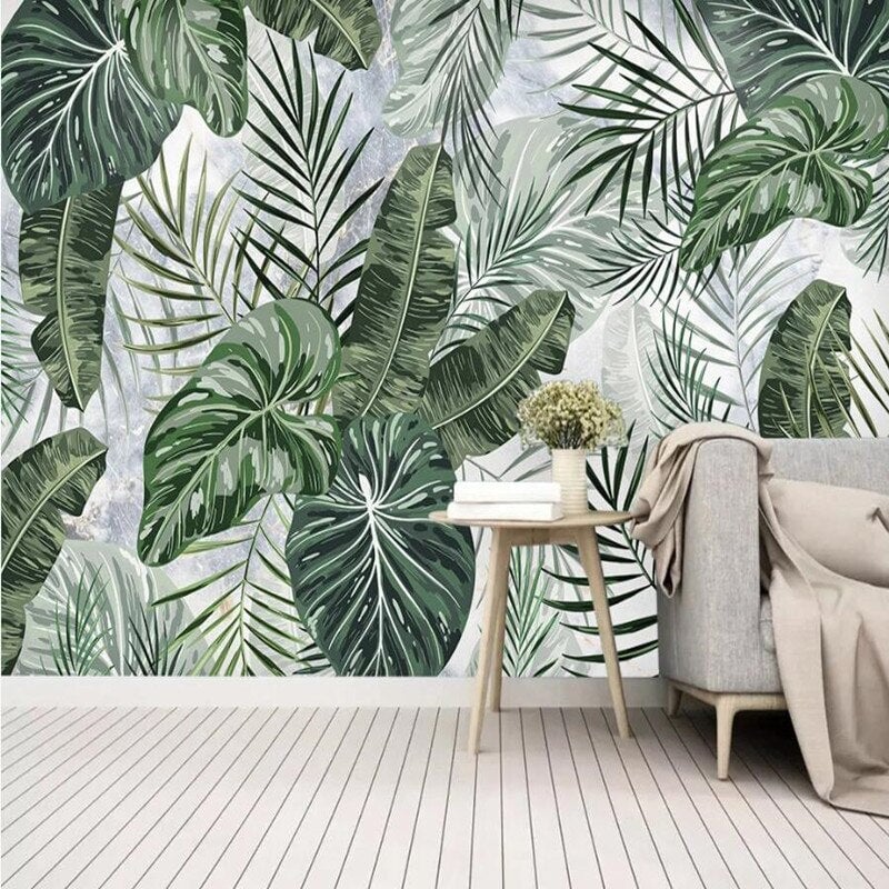 Papier Peint Serre Tropicale | Le Petit Intissé