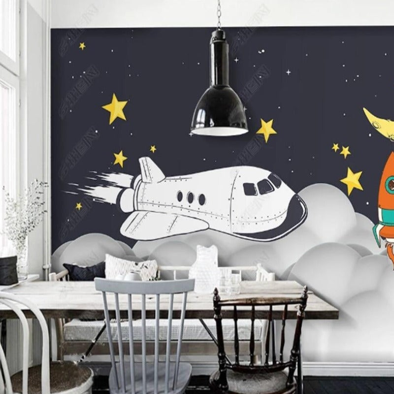 Papier Peint Espace 4 Murs | Le Petit Intissé