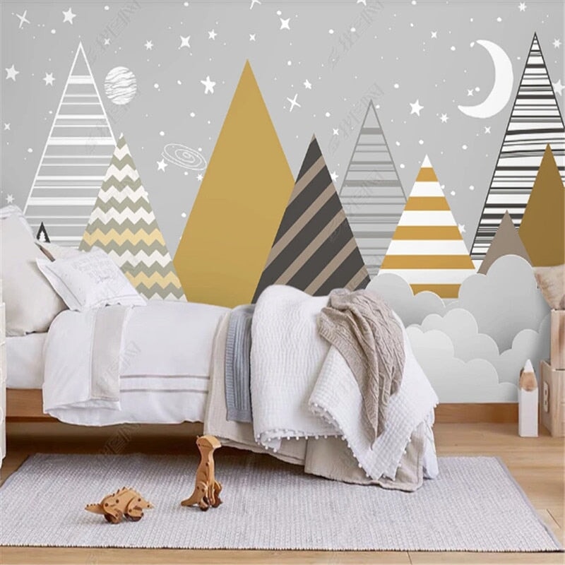 Papier Peint 3D Chambre Garçon | Le Petit Intissé