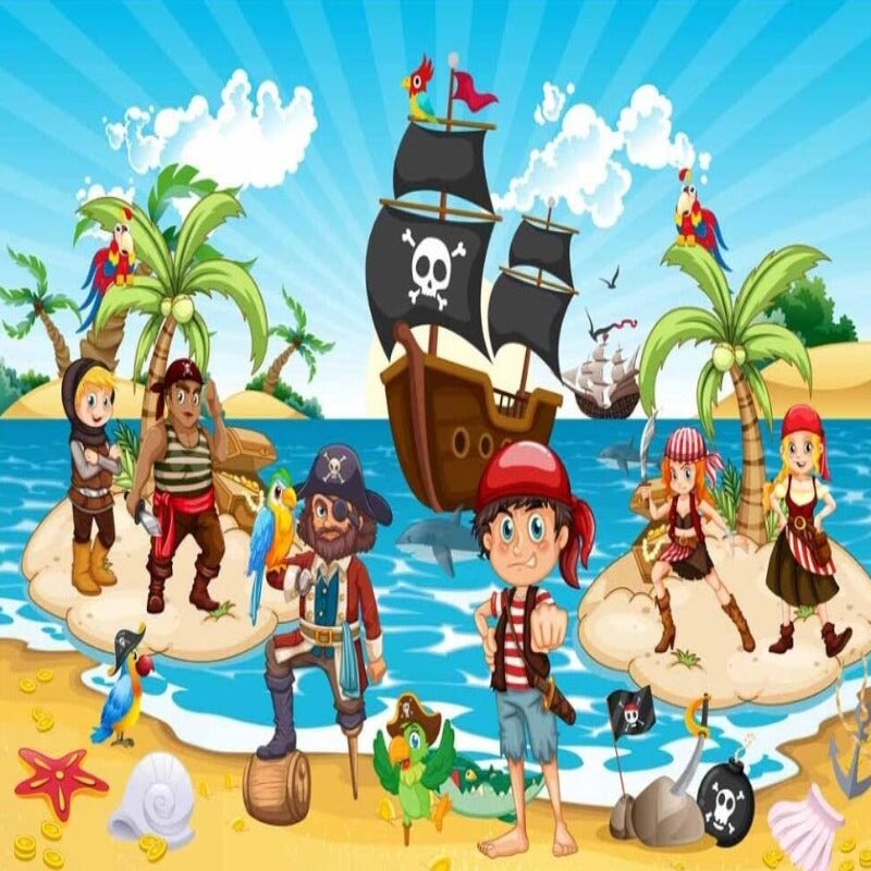 Chambre Pirate Garçon 4 ans | Le Petit Intissé