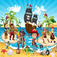 Thumbnail for Chambre Pirate Garçon 4 ans | Le Petit Intissé