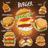 Papier Peint Burger 3D | Le Petit Intissé