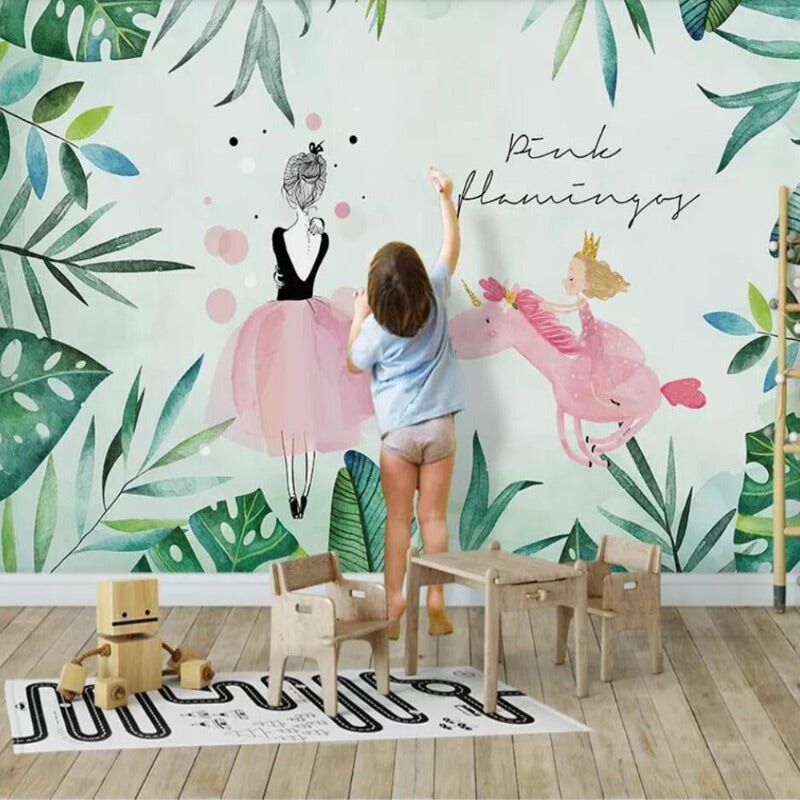 Déco Chambre Tropical Fille | Le Petit Intissé