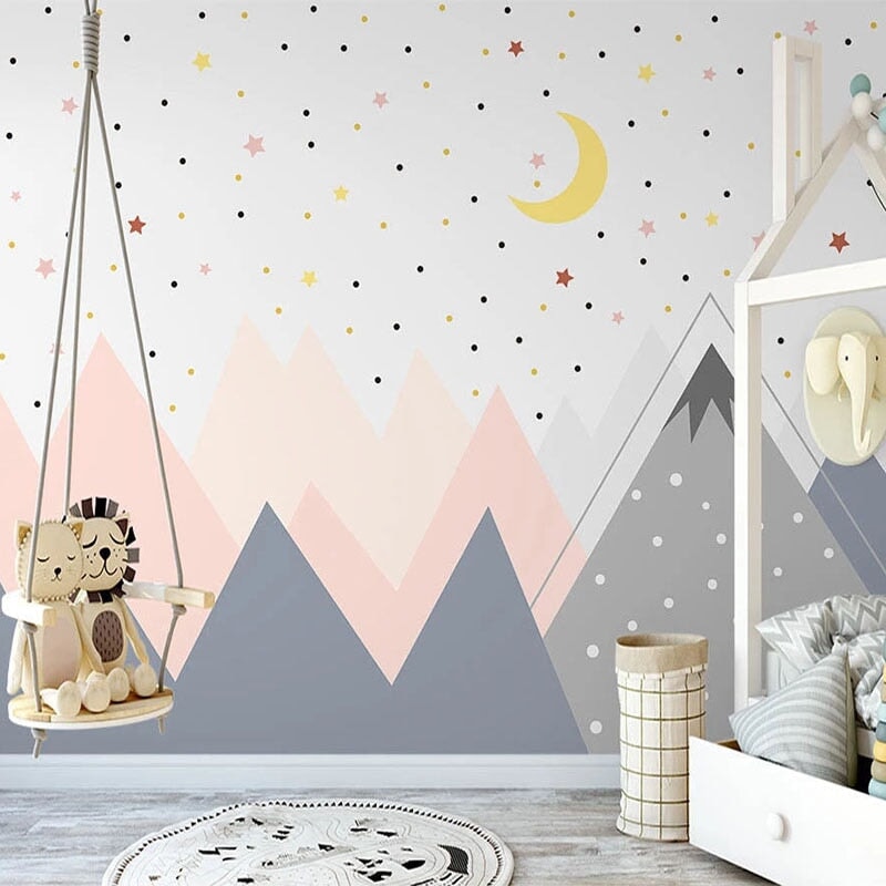 Déco Montagne Scandinave Fille | Le Petit Intissé