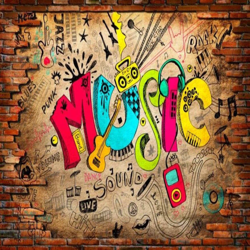 Graffiti Musique | Le Petit Intissé