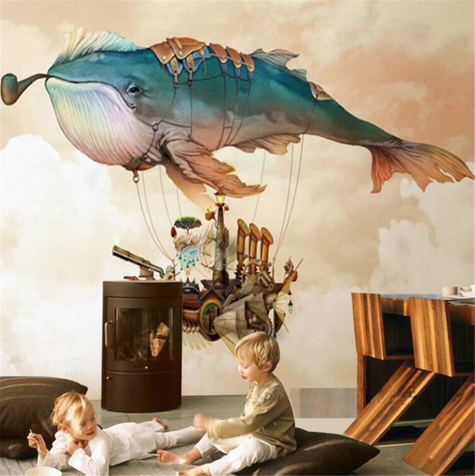 Poster Papier Peint Steam punk | Le Petit Intissé