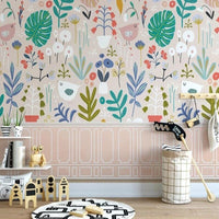 Thumbnail for Papier Peint Oiseaux Chambre Fille | Le Petit Intissé