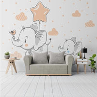 Thumbnail for Chambre Bébé Thème Eléphant | Le Petit Intissé