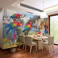 Thumbnail for Papier Peint Panoramique Perroquet | Le Petit Intissé