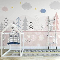 Thumbnail for Papier Peint Fille Graphique | Le Petit Intissé