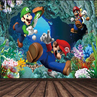 Thumbnail for Papier Peint Super Mario | Le Petit Intissé