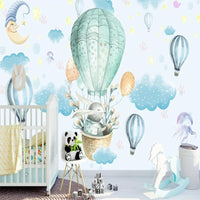 Thumbnail for Papier Peint Bébé Classique <br/> Lapin Voyage et Sourire