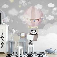 Thumbnail for Papier Peint Chambre Bébé Nuage | Le Petit Intissé