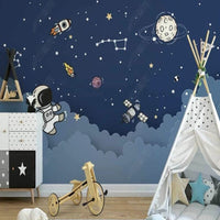 Thumbnail for Décoration Chambre Bébé Thème Espace | Le Petit Intissé