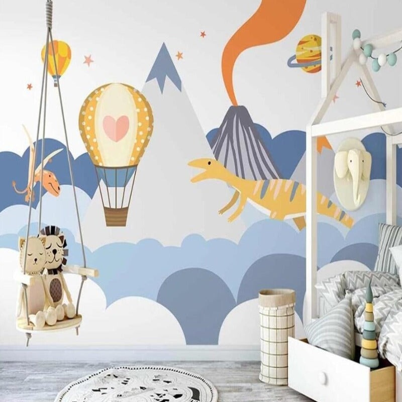 Chambre Dinosaure Décoration | Le Petit Intissé