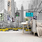 Papier Peint Taxi Jaune New York | Le Petit Intissé