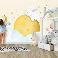 Thumbnail for Papier Peint Bébé Lapin | Le Petit Intissé