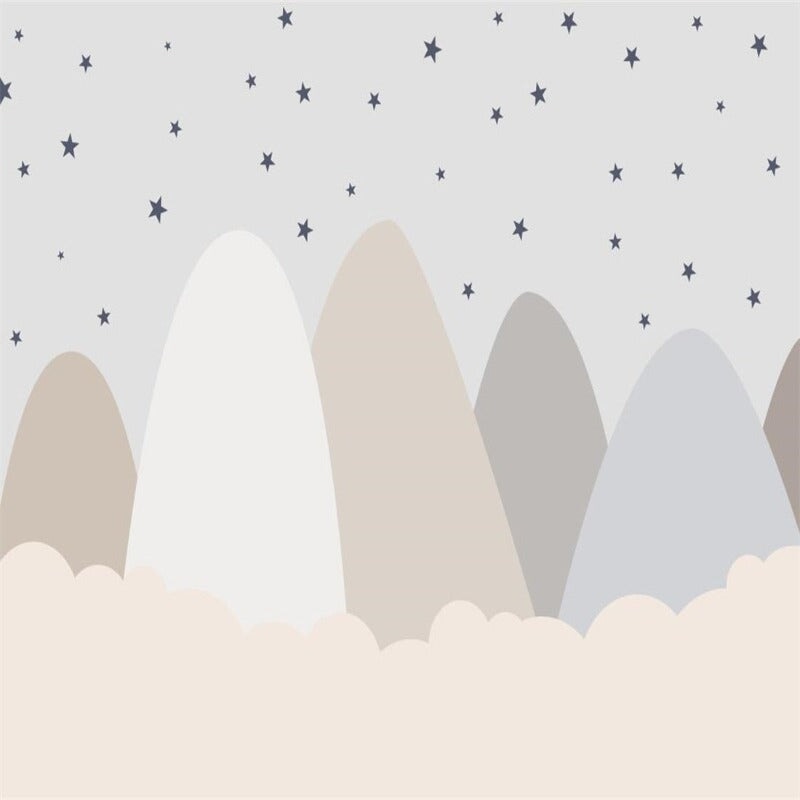 Papier Peint Montagne Dessin | Le Petit Intissé