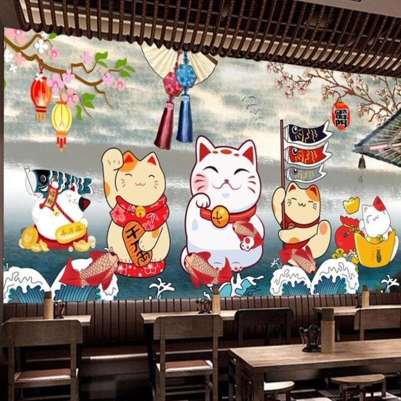 Papier Peint Thème Japonais | Le Petit Intissé