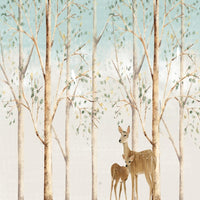 Thumbnail for Papier Peint Animaux <br/> Biche et Faon