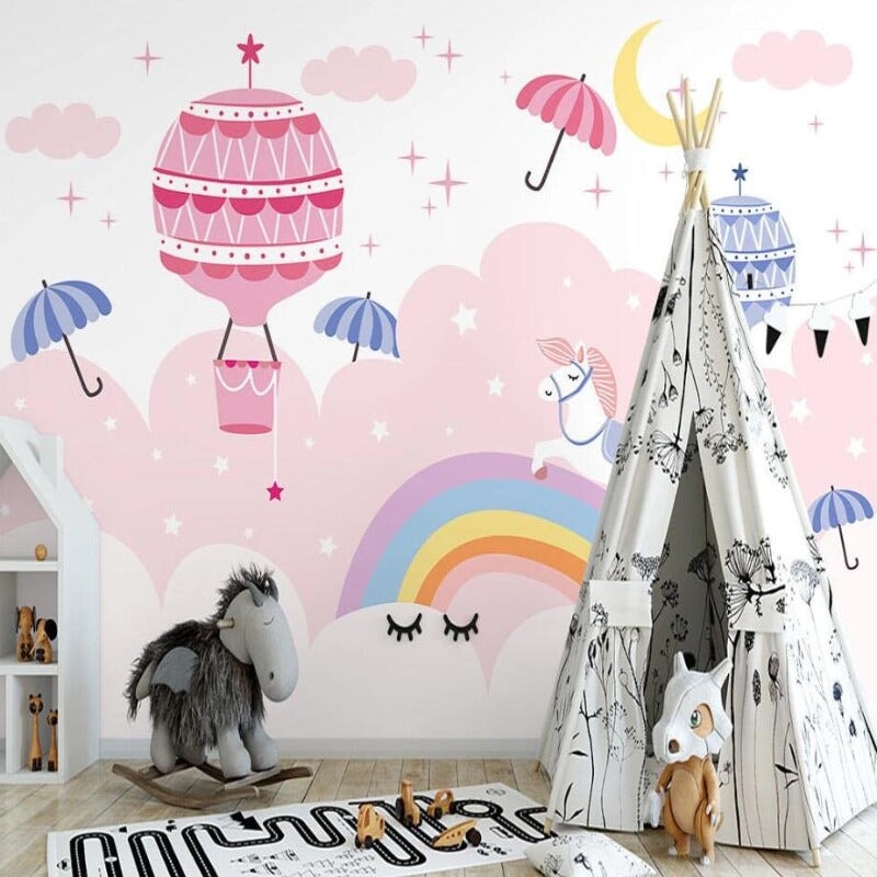 Papier Peint Chambre Fille | Le Petit Intissé