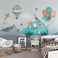 Thumbnail for Papier Peint Voiture Enfant | Le Petit Intissé