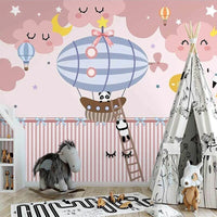 Thumbnail for Papier Peint Rose Chambre Bébé | Le Petit Intissé